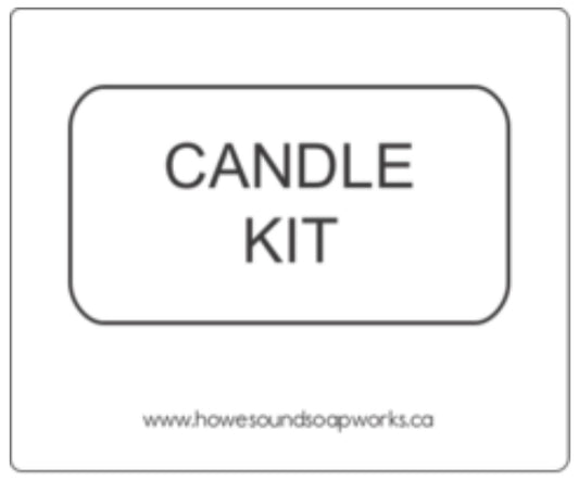 DIY Candle Kit - Holiday theme pack