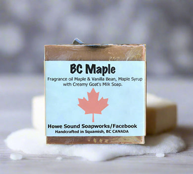 Hospitality - BC Maple with FREE loofah slice!