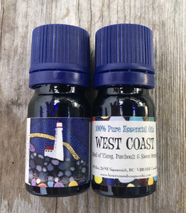 100% Pure Essential Oils - Blend - West Coast