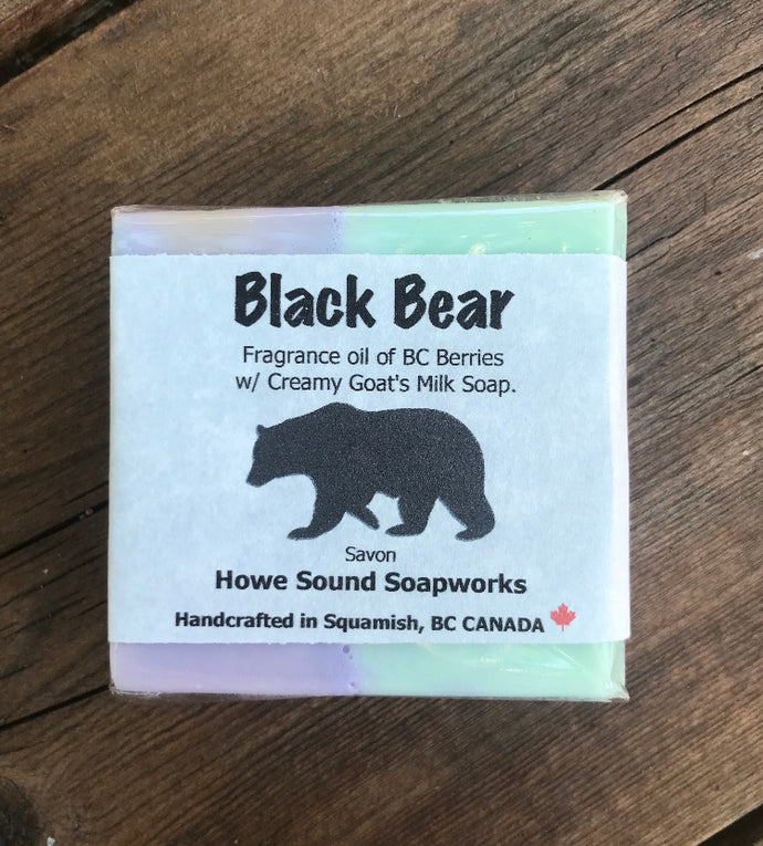 Hospitality - Black Bear with FREE loofah slice!