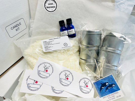 DIY Candle Kit - Holiday theme pack